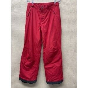 NWT Columbia Omni-Tech Red Omni Heat Interior Winter Snow Pants Women Size L